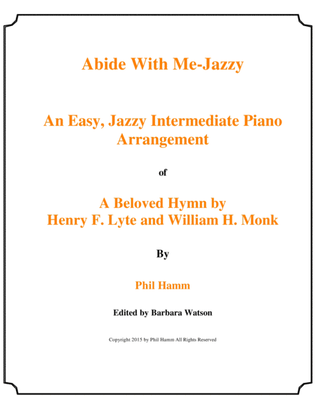 Book cover for Abide With Me-Jazzy