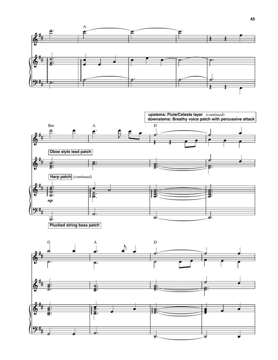 Kiotoshi Guitar scores gallery preview page 4