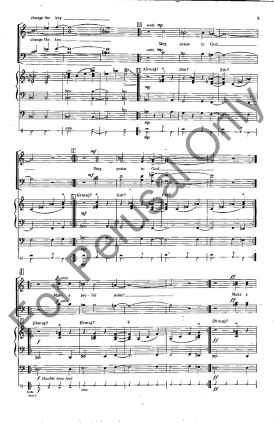 Sing It! Sing It! 4-Part scores gallery preview page 8