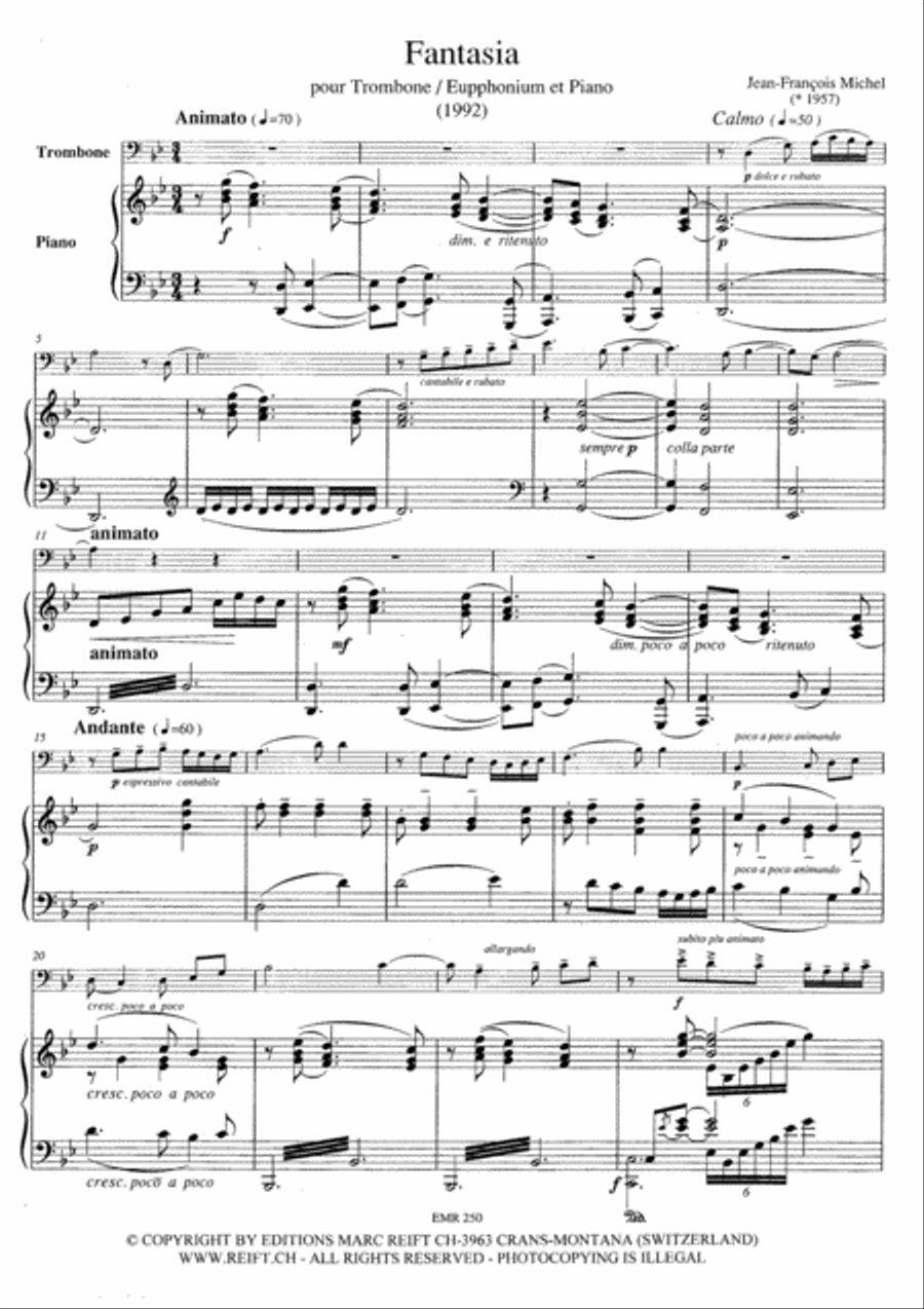 Fantasia Fantasia Piano Accompaniment scores gallery preview page 3