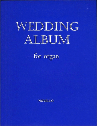 Book cover for Wedding Album Organ
