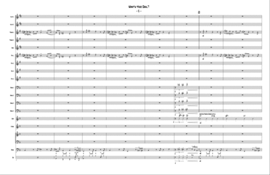 What's Your Deal? Jazz Ensemble scores gallery preview page 3