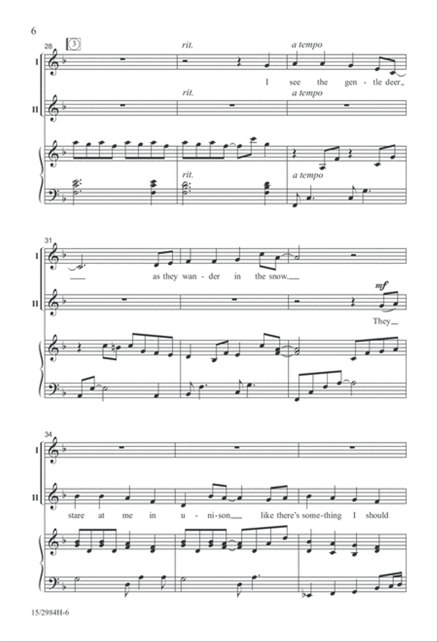 The Simplest Things The Simplest Things 2-Part scores gallery preview page 6