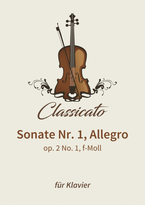 Sonate Nr. 1, Allegro