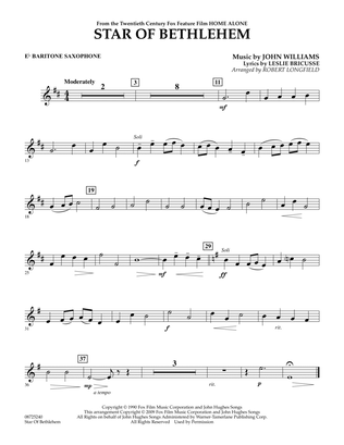 The Star of Bethlehem (from Home Alone) - Eb Baritone Saxophone
