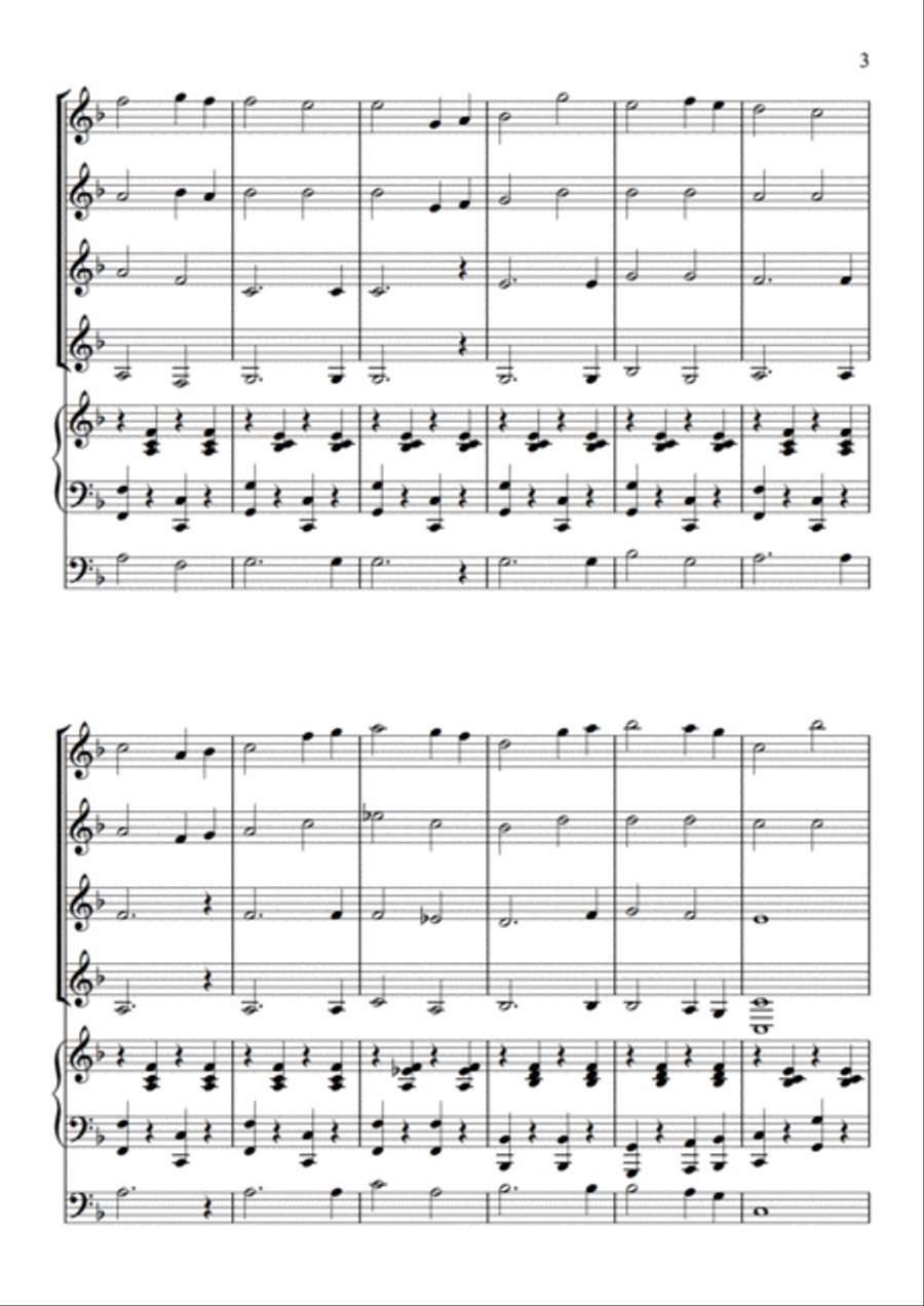 A Small World Medley Set of Parts scores gallery preview page 5
