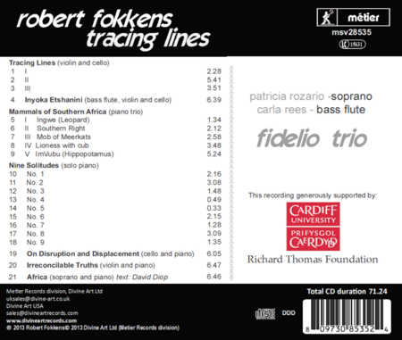 Tracing Lines: Robert Fokkens