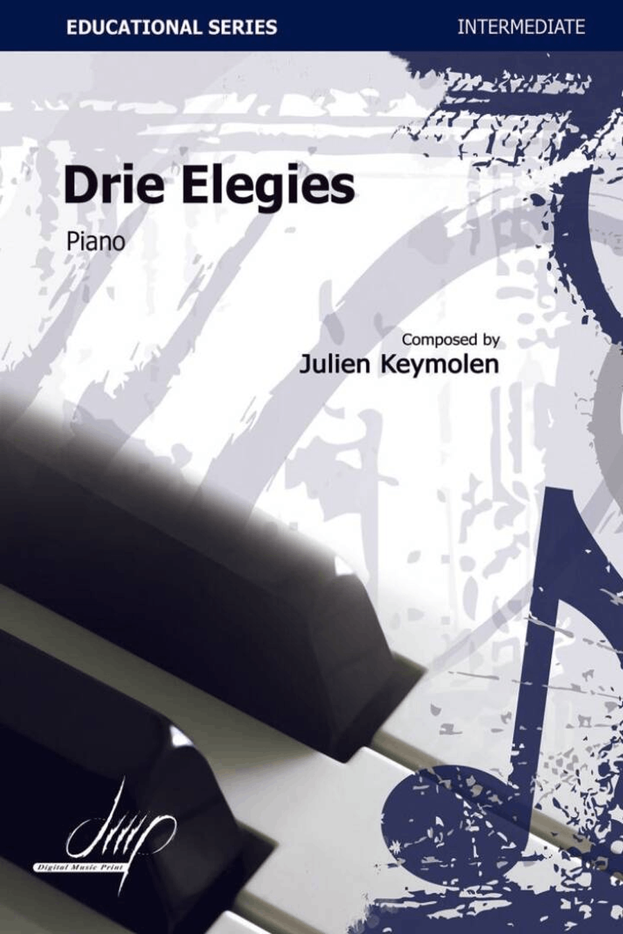 Drie Elegies Piano Solo scores gallery preview page 1