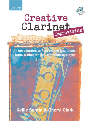 Book cover for Creative Clarinet Improvising + CD