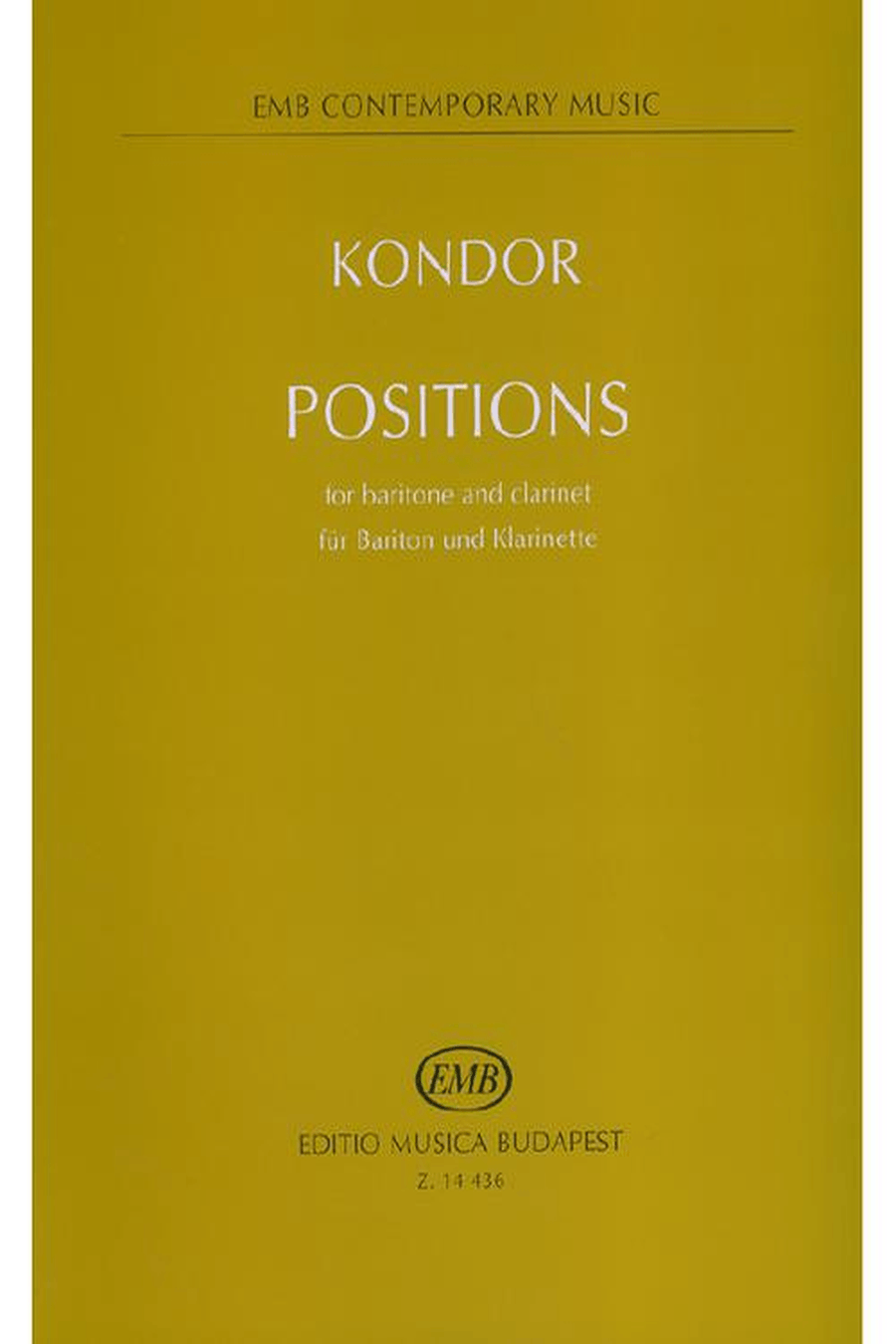 Positions Clarinet scores gallery preview page 2
