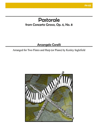 Book cover for Pastorale for Flute and Harp