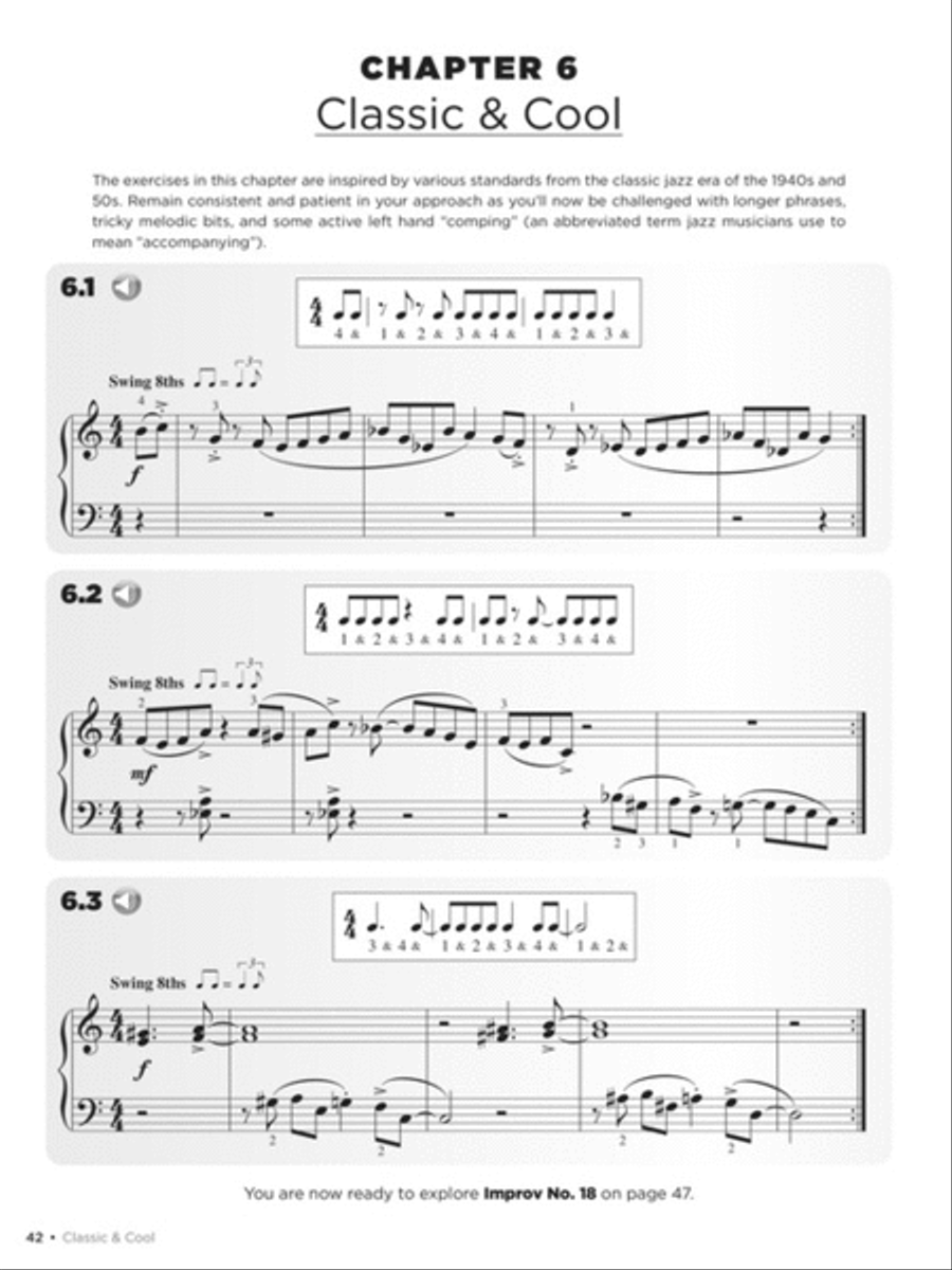 Jazz Piano Basics – Book 1 Piano Method scores gallery preview page 7