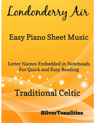 Book cover for Londonderry Air Easy Piano Sheet Music