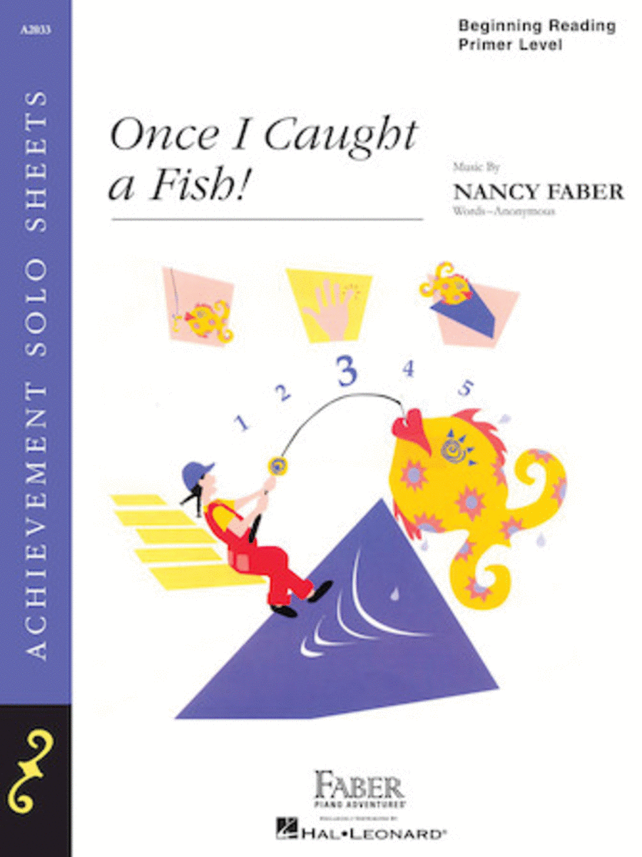 Once I Caught a Fish! Piano Method scores gallery preview page 1