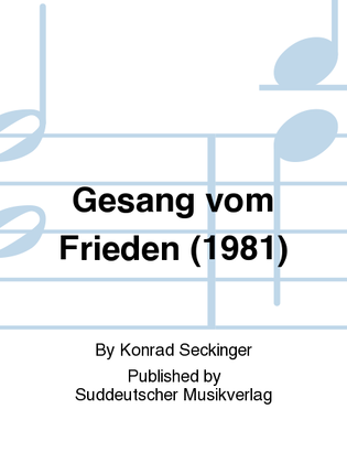 Gesang vom Frieden (1981)