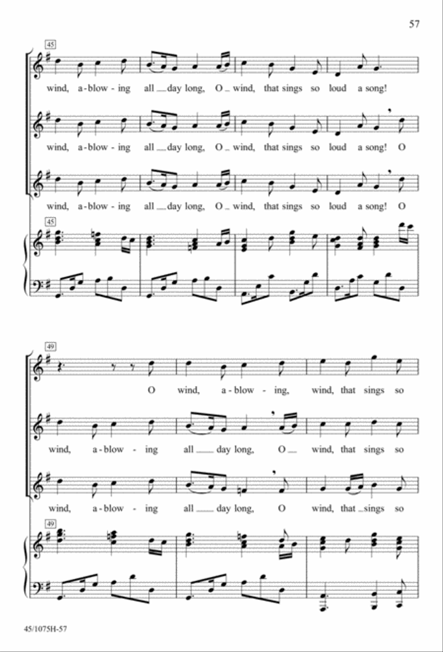 In Concert! for SSA SSA scores gallery preview page 59