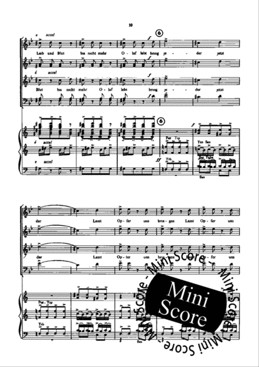 Olav Trygvason Fanfare Band scores gallery preview page 13