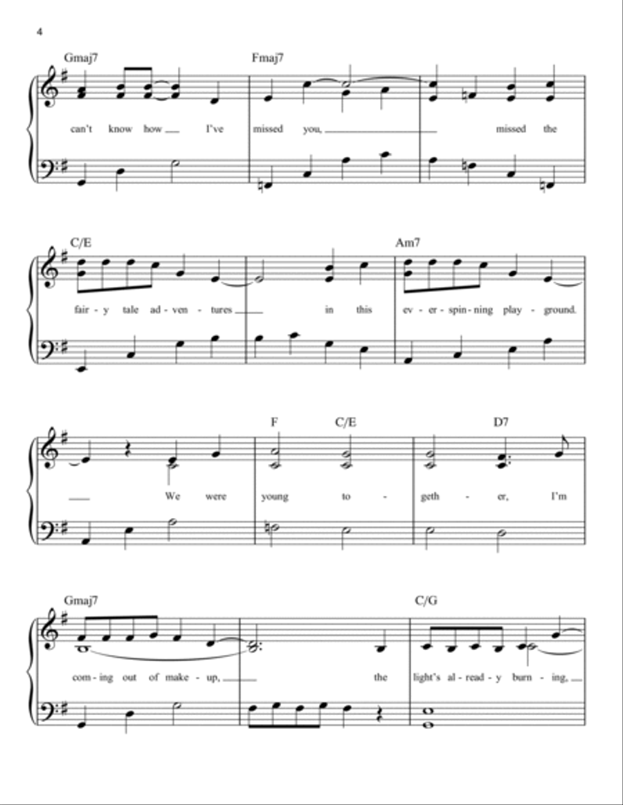 As If We Never Said Goodbye Voice scores gallery preview page 4