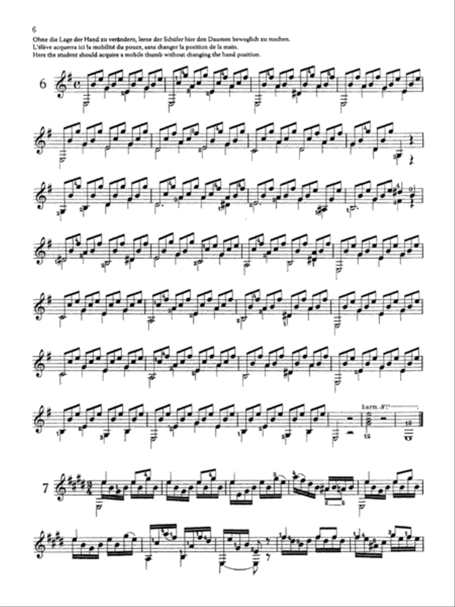 Sor: Complete Progressive Studies for the Beginner, Op. 31 Acoustic Guitar scores gallery preview page 6