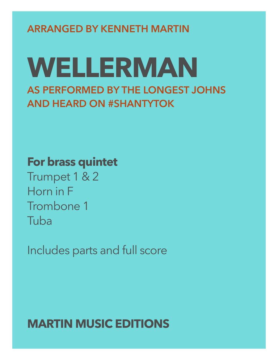 Wellerman - #SHANTYTOK for Brass Quintet