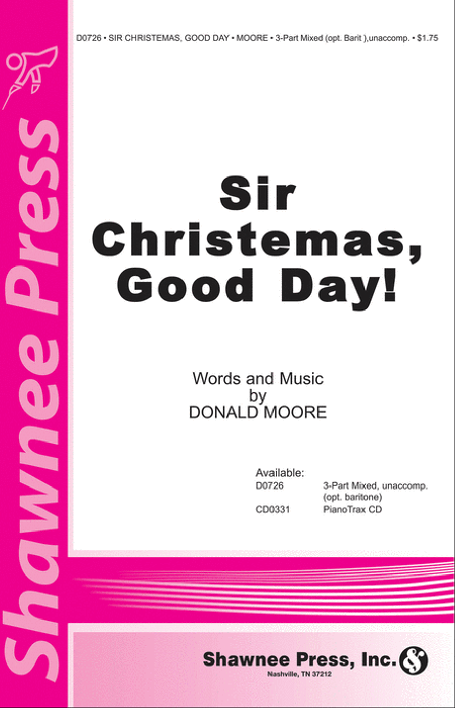 Sir Christemas, Good Day 3-Part scores gallery preview page 1