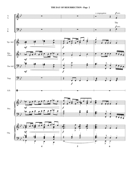 The Day Of Resurrection - Score