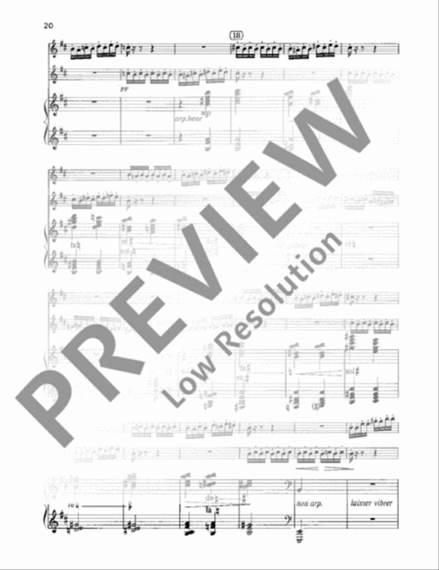 Trio Flute scores gallery preview page 21