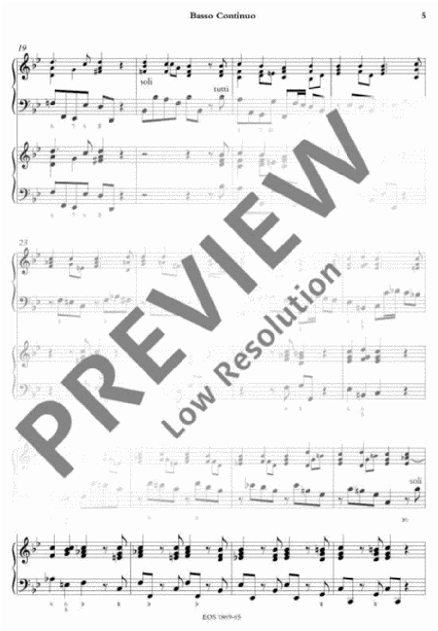 Concerto Grosso Concerto Grosso Basso Continuo scores gallery preview page 5