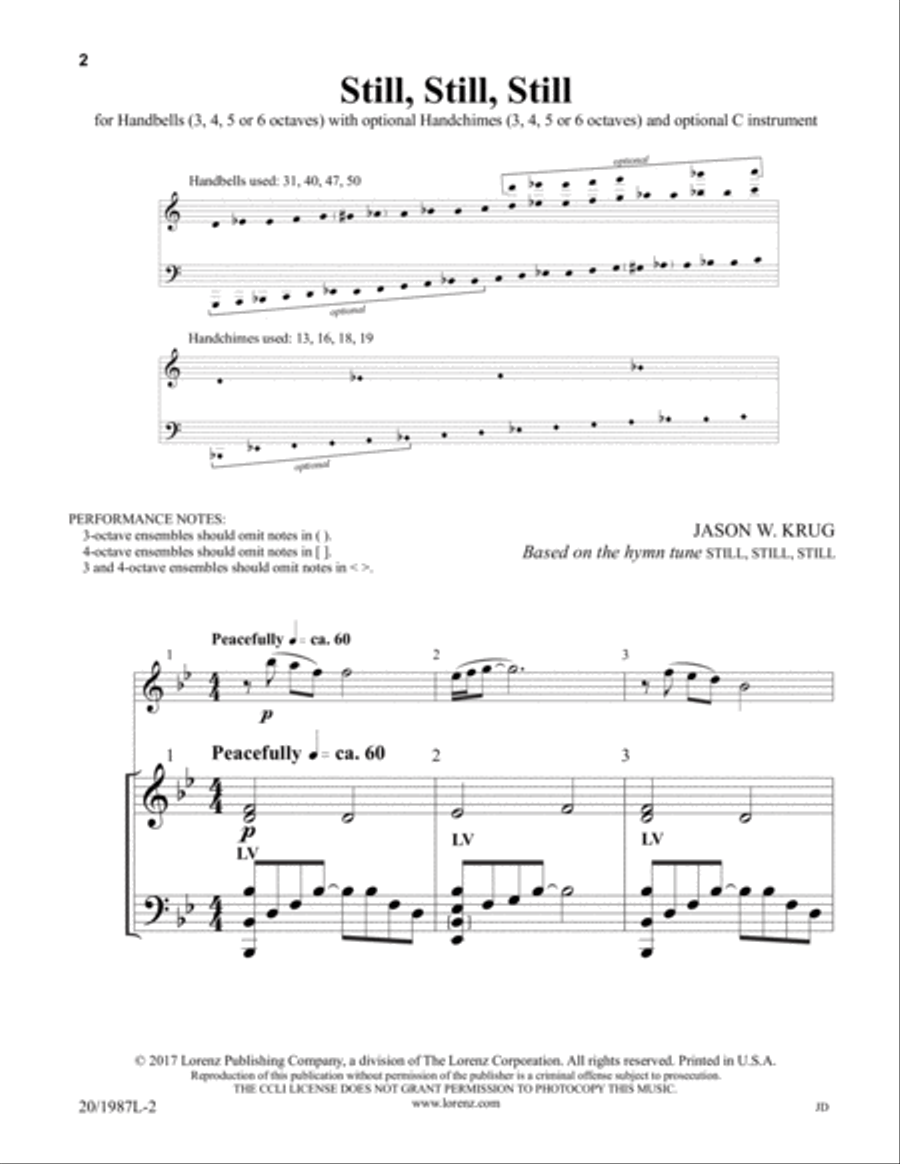 Still, Still, Still 5-Octaves scores gallery preview page 2