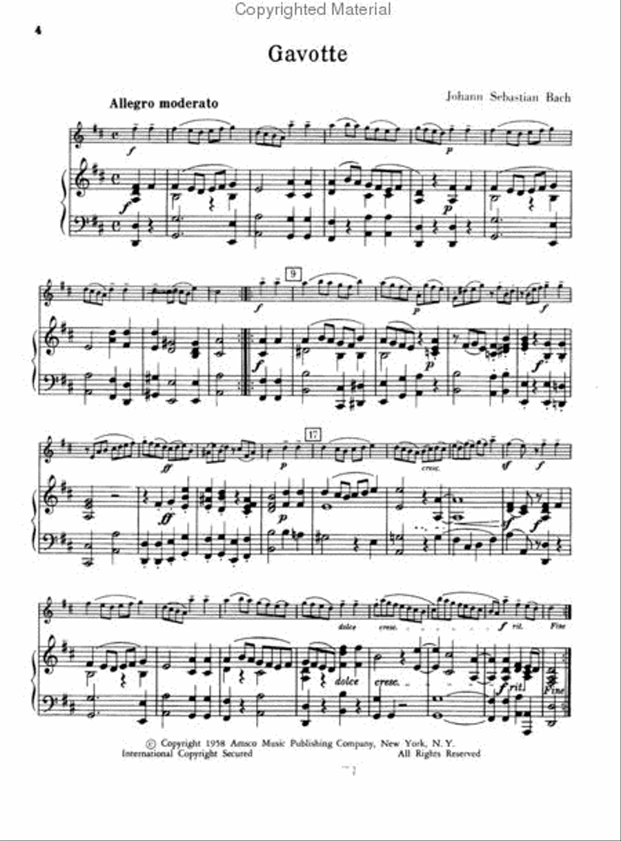 Selected Flute Solos Selected Flute Solos Flute Solo scores gallery preview page 3