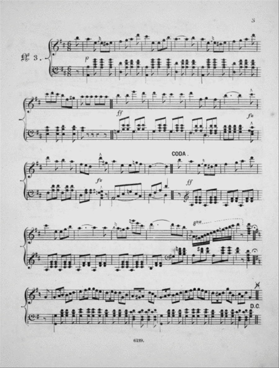 The Boys of Merry England. Quadrilles Piano Solo scores gallery preview page 4