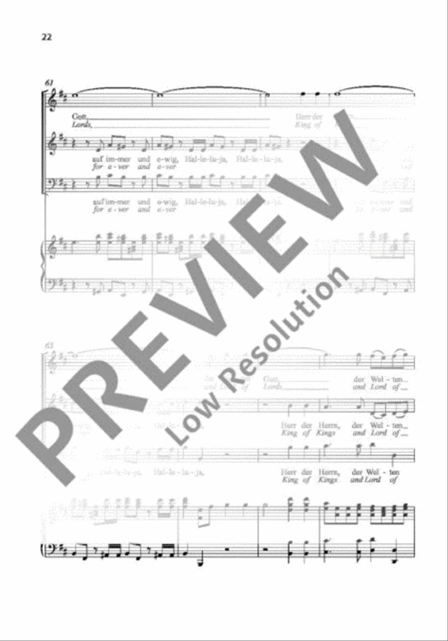 Halleluja 3-Part scores gallery preview page 10