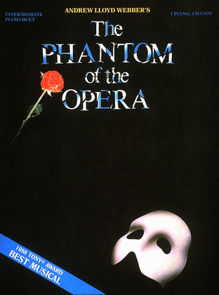 Book cover for Phantom of the Opera – Andrew Lloyd Webber