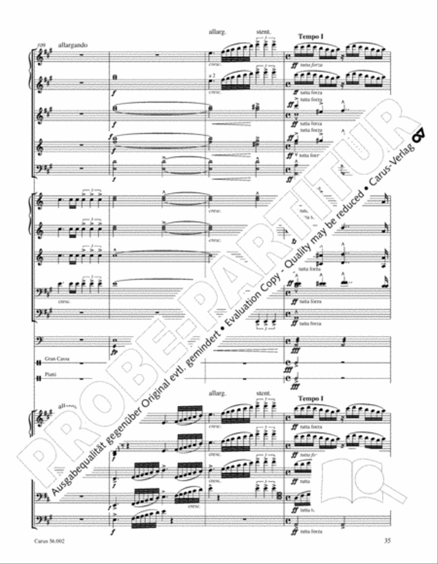 Edizione Nazionale delle Opere di Giacomo Puccini. II. Instrumental music; 1. Works for orchestra (vol. II/1) Score scores gallery preview page 82