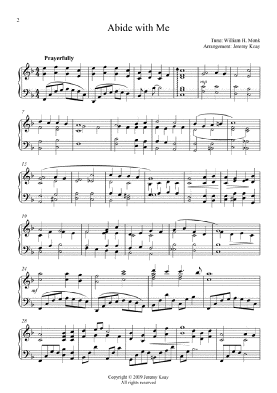 Timeless Hymns for Solo Piano (Volume 1) Piano Solo scores gallery preview page 6