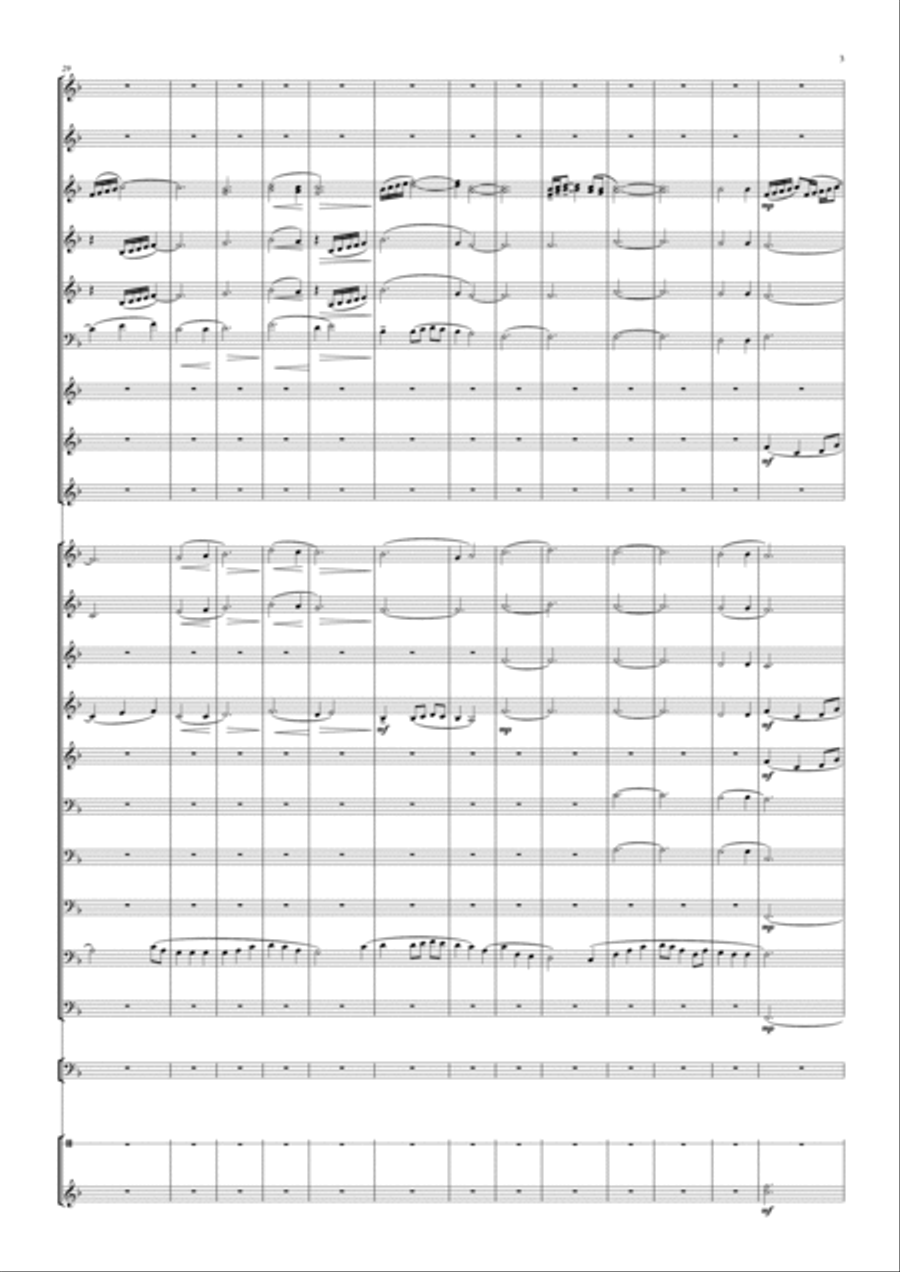 At The End of the Day (Lord of All Hopefulness - Slane) Concert Band scores gallery preview page 3