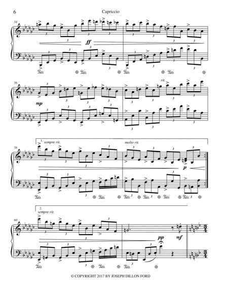 Etudes Tombeaux Series 1 for piano solo image number null