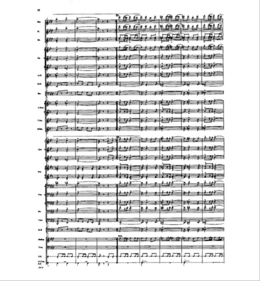 Proud Spirit Concert Band scores gallery preview page 17