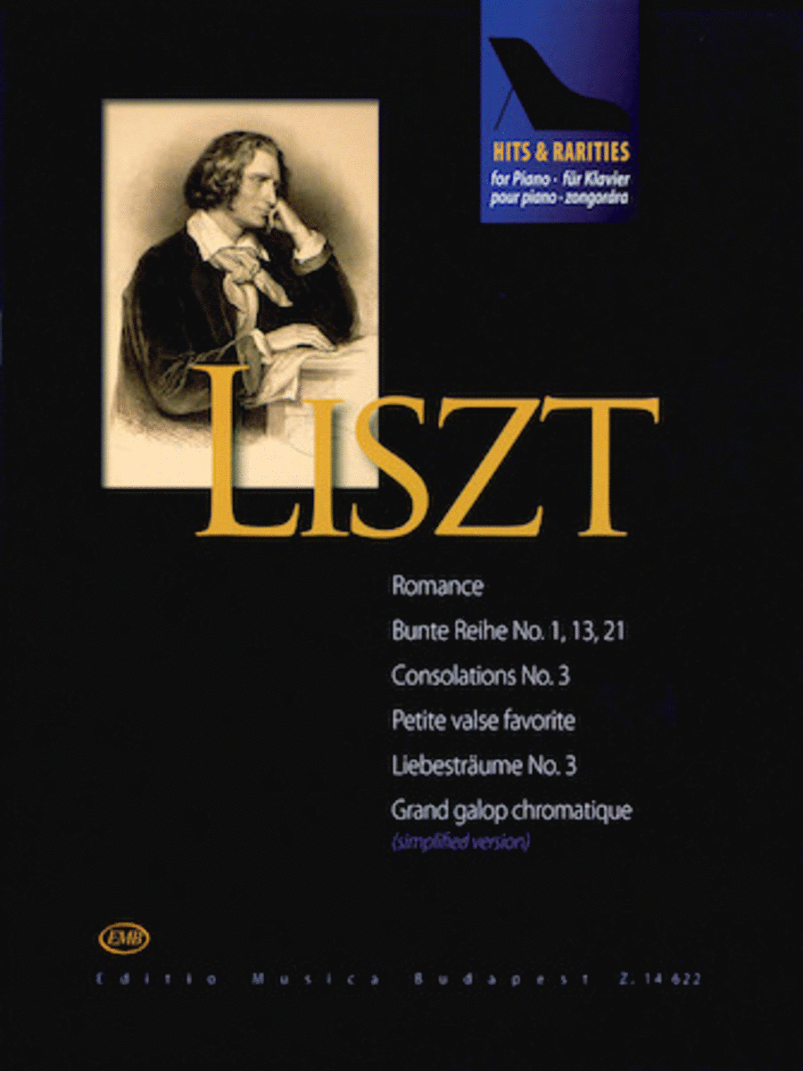 Liszt – Hits and Rarities Piano Solo scores gallery preview page 1