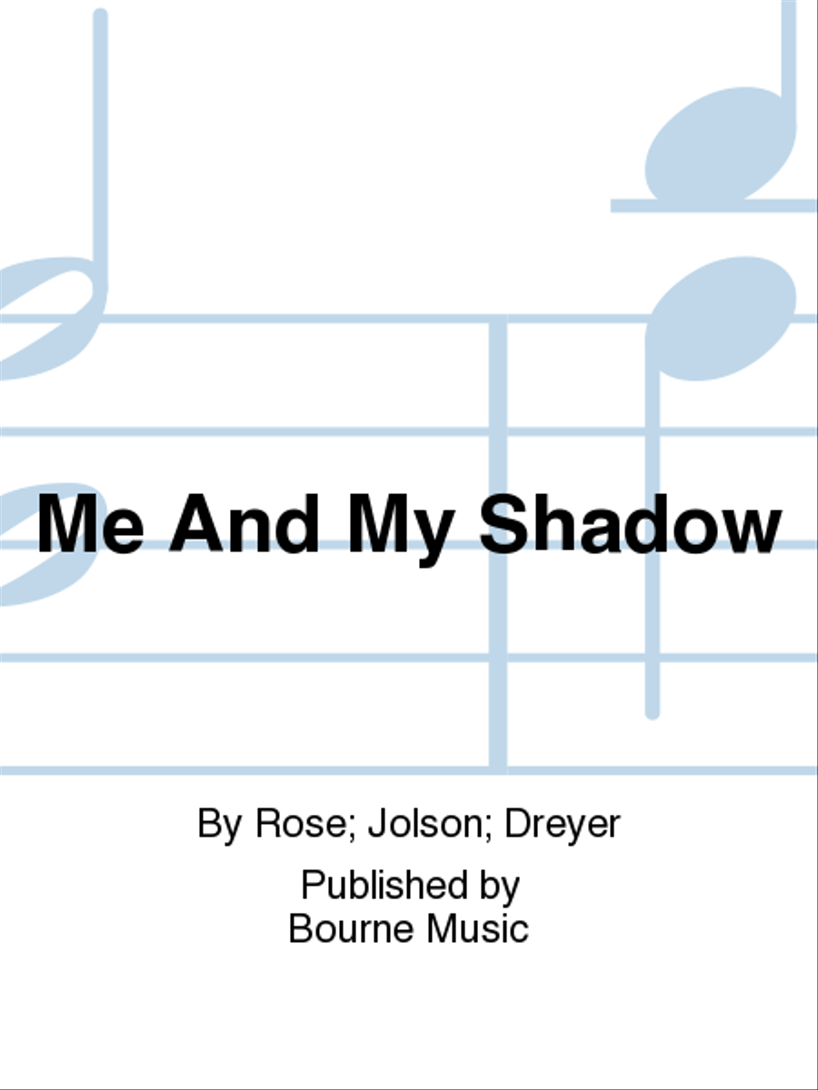 Me And My Shadow Voice Solo scores gallery preview page 1