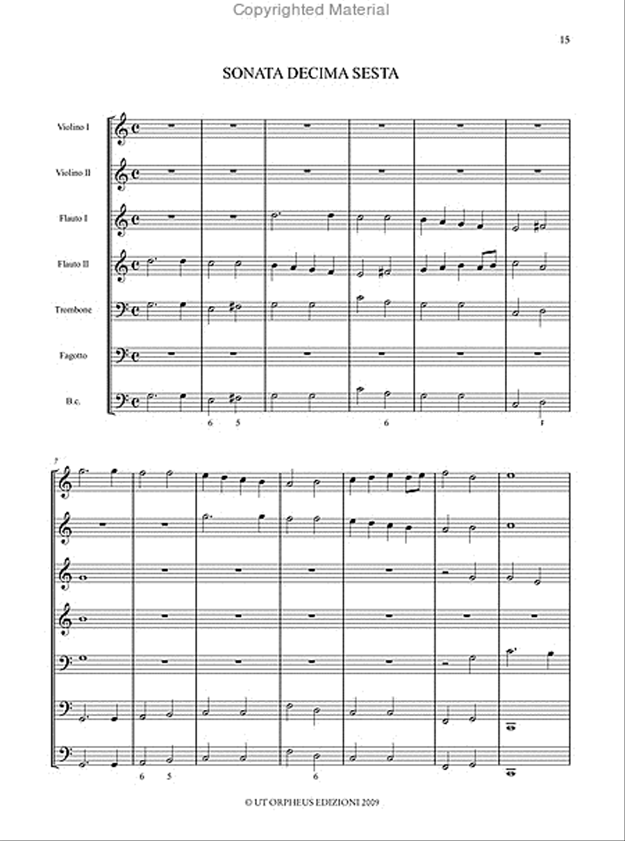 3 Canzoni da sonar (Venezia 1625) Recorder scores gallery preview page 4