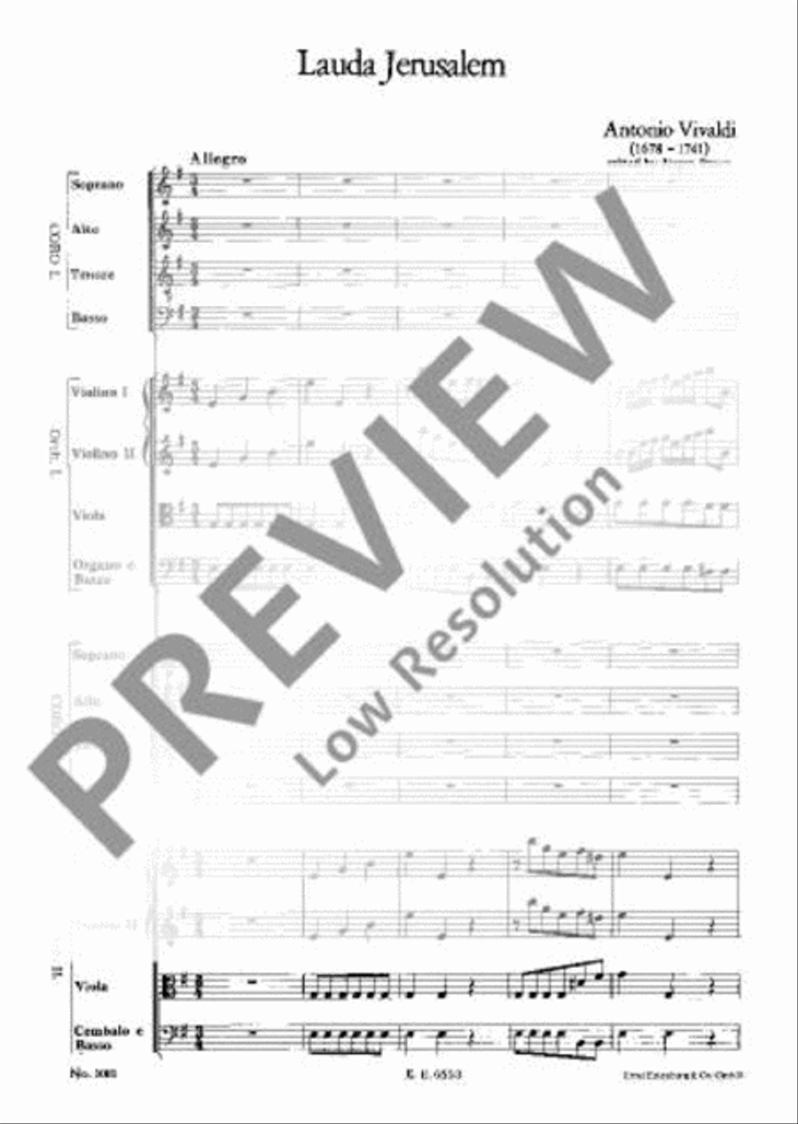 Lauda Jerusalem Lauda Jerusalem Choir scores gallery preview page 8