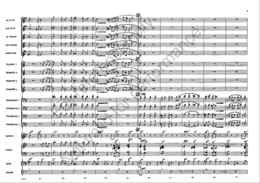 Good Times in Santiago Good Times in Santiago Jazz Ensemble scores gallery preview page 8