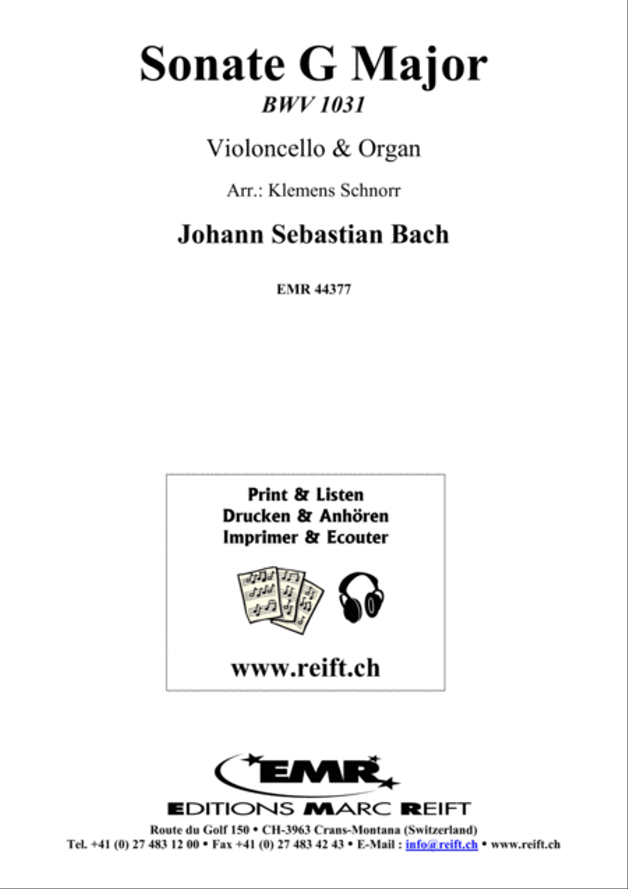 Sonate G Major Cello scores gallery preview page 2