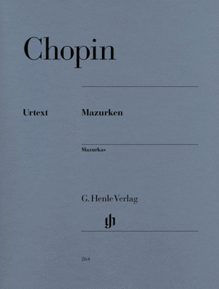 Book cover for Chopin - Mazurkas Urtext