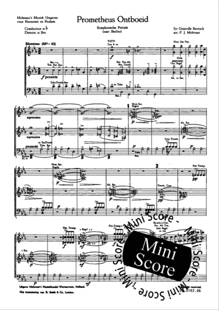 Prometheus Ontboeid Prometheus Ontboeid Fanfare Band scores gallery preview page 3