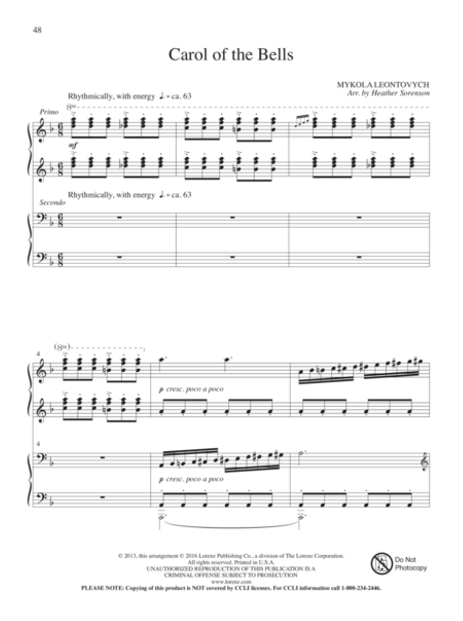 Christmas Fantasia Christmas Fantasia Piano Solo scores gallery preview page 26