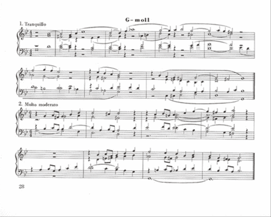 ORGELMUSIK II 70 Zwischenspiele Organ scores gallery preview page 4