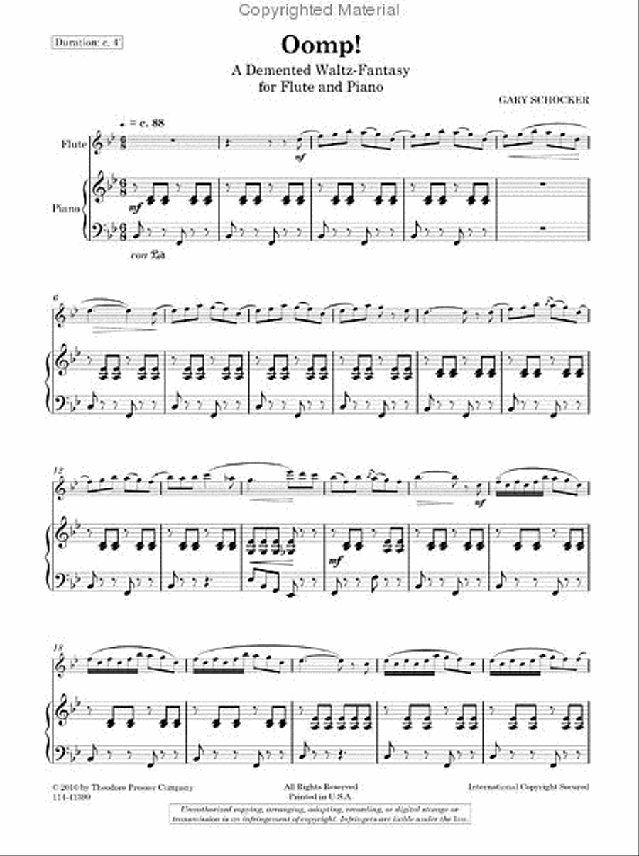 Oomp! Chamber Music scores gallery preview page 2
