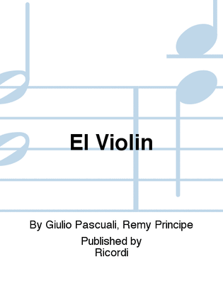 Book cover for El Violin